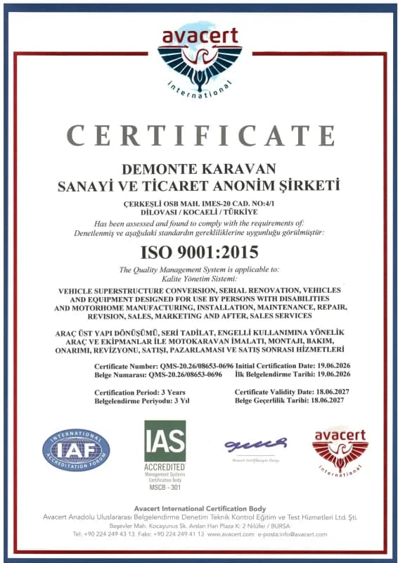 ISO 9001:2015 — Qualitätsmanagementsystem