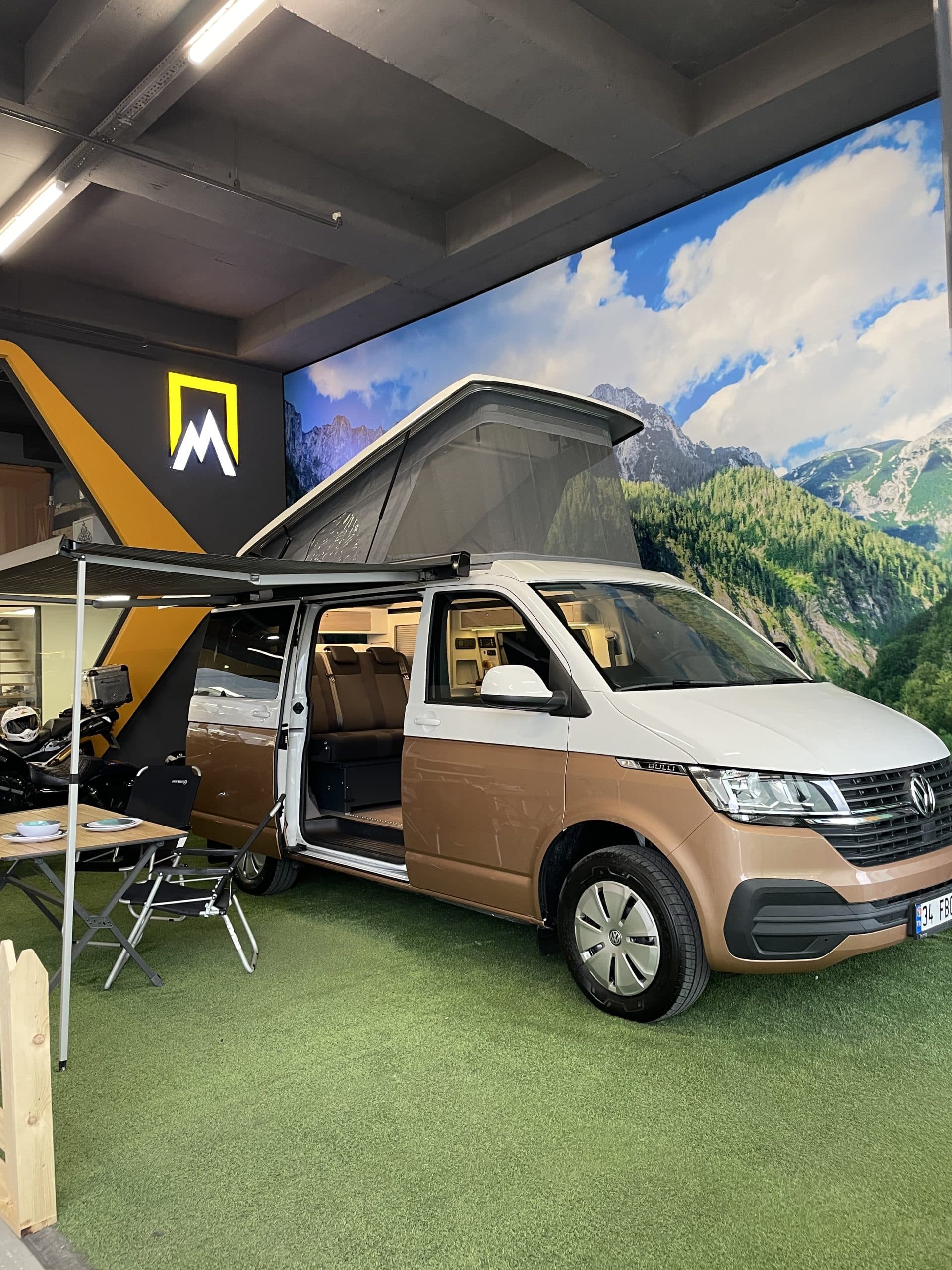 VW Transporter Demonte Karavan dönüşümü